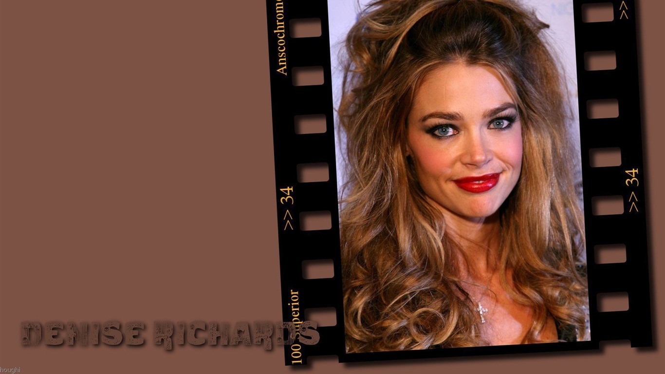 Denise Richards beautiful wallpaper #5 - 1366x768