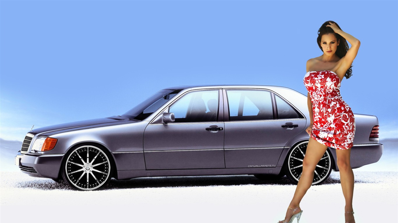 香車美女 壁紙(一) #4 - 1366x768