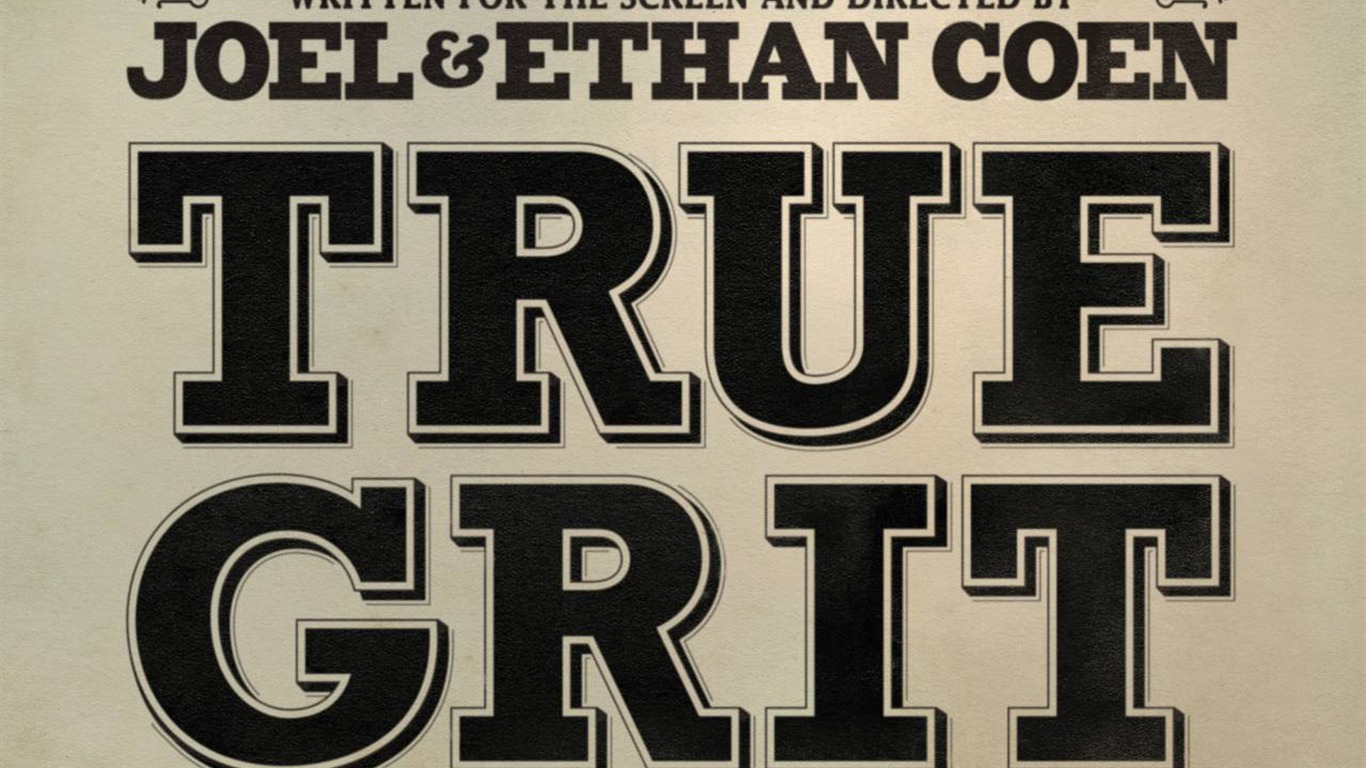 True Grit 大地驚雷 壁紙專輯 #39 - 1366x768