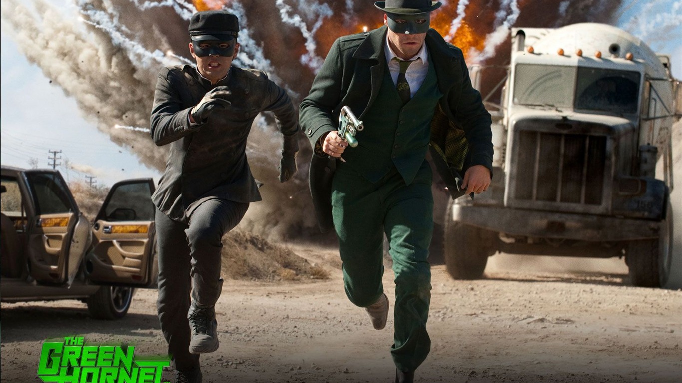 The Green Hornet 青蜂俠 壁紙專輯 #30 - 1366x768