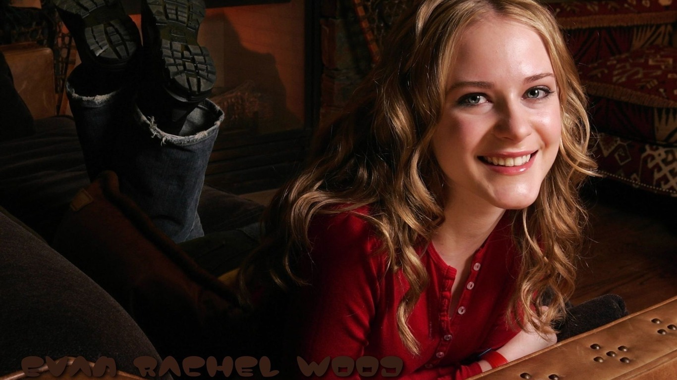 Evan Rachel Wood krásnou tapetu #7 - 1366x768