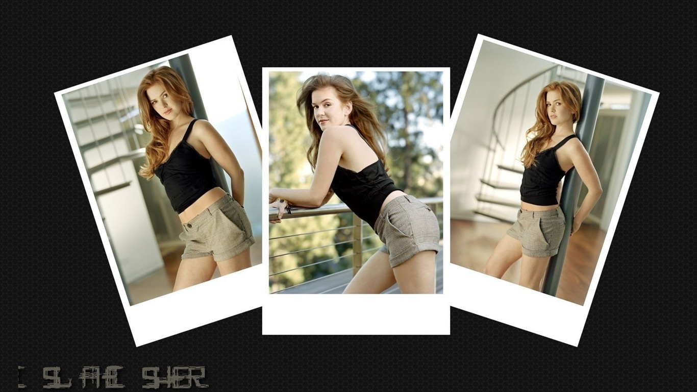 Isla Fisher 艾拉·菲舍爾 美女壁紙 #2 - 1366x768