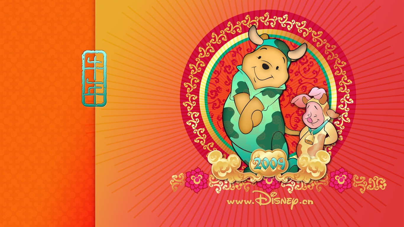 Walt Disney de dibujos animados de Winnie the Pooh fondo de pantalla (1) #19 - 1366x768