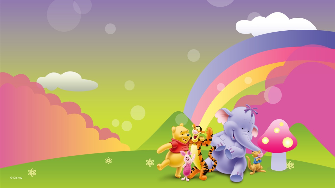 Walt Disney cartoon Winnie the Pooh wallpaper (1) #23 - 1366x768