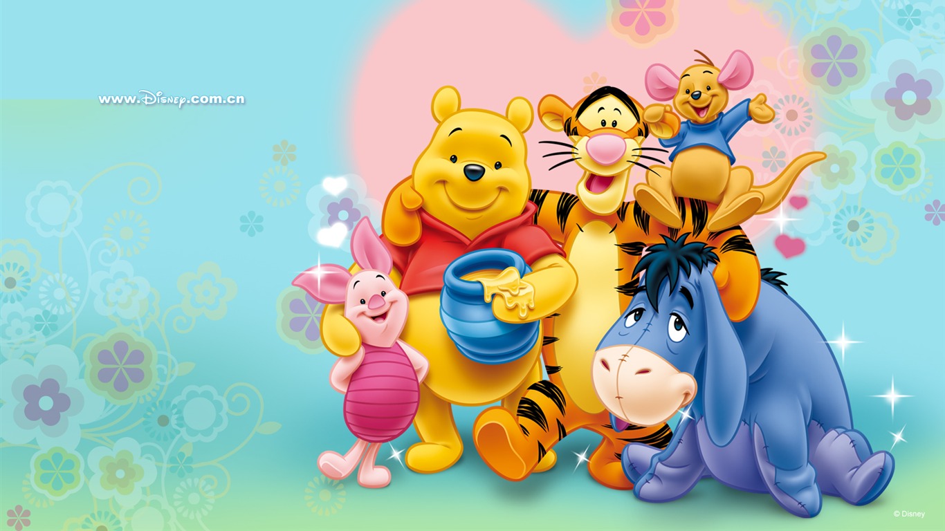 Walt Disney cartoon Winnie the Pooh wallpaper (1) #24 - 1366x768