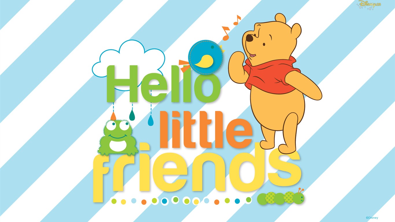 Walt Disney cartoon Winnie the Pooh wallpaper (2) #6 - 1366x768