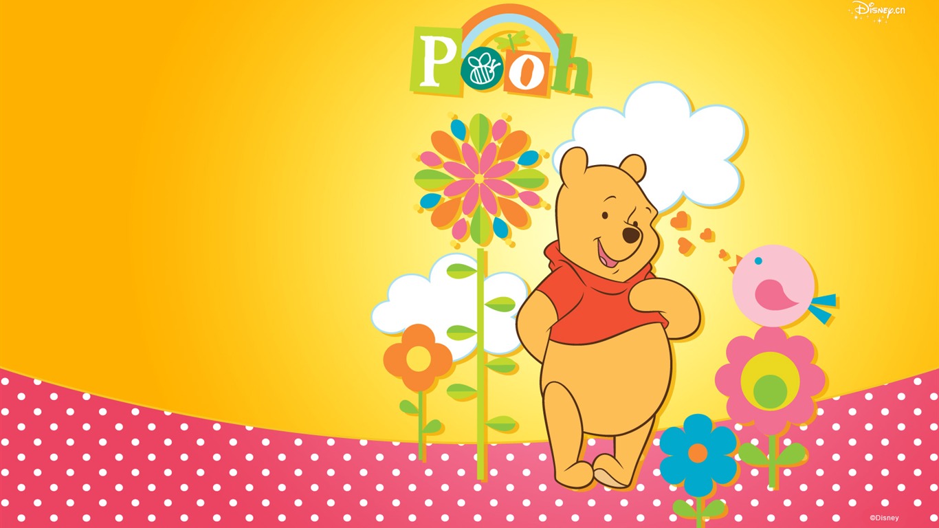 Walt Disney cartoon Winnie the Pooh wallpaper (2) #7 - 1366x768