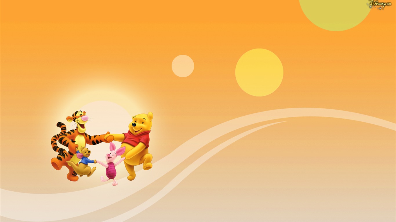 Walt Disney Zeichentrickfilm Winnie the Pooh Tapete (2) #17 - 1366x768