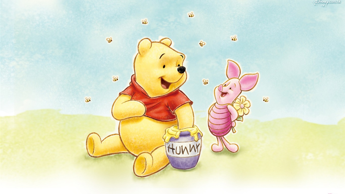 Walt Disney cartoon Winnie the Pooh wallpaper (2) #21 - 1366x768