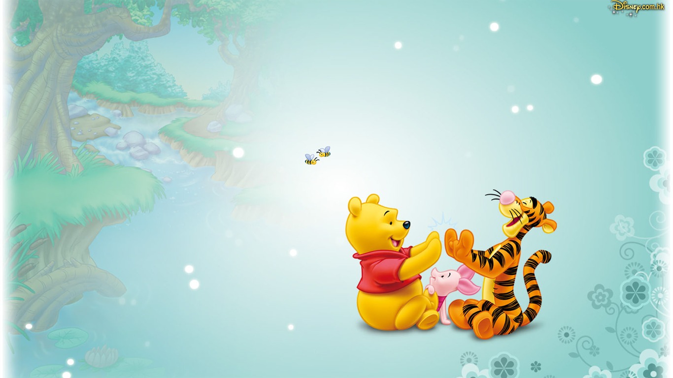 Walt Disney cartoon Winnie the Pooh wallpaper (2) #22 - 1366x768