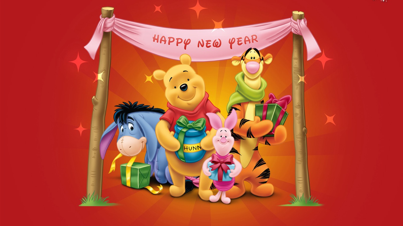 Walt Disney cartoon Winnie the Pooh wallpaper (2) #24 - 1366x768