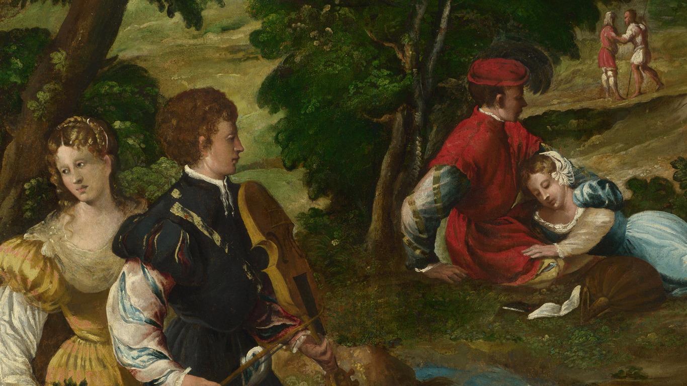London's National Gallery wallpaper (18) #8 - 1366x768