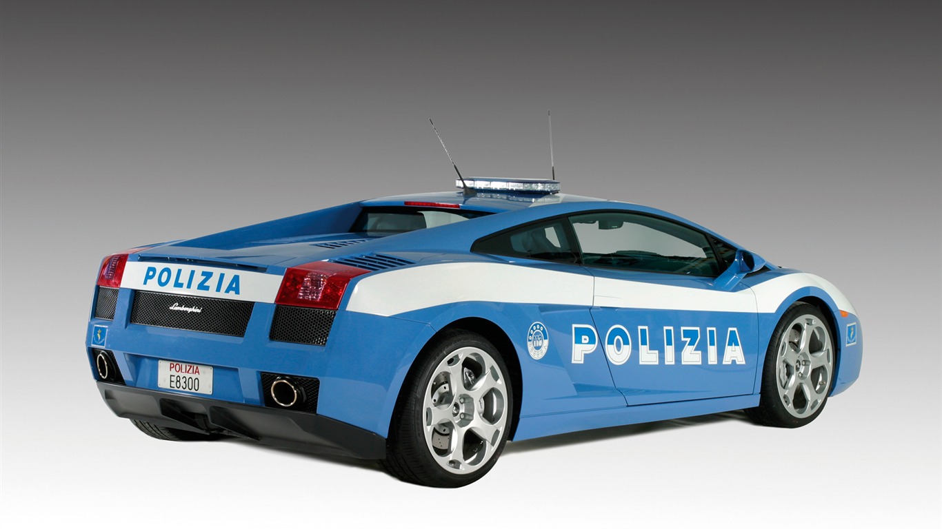 Lamborghini Gallardo Police - 2005 蘭博基尼 #6 - 1366x768