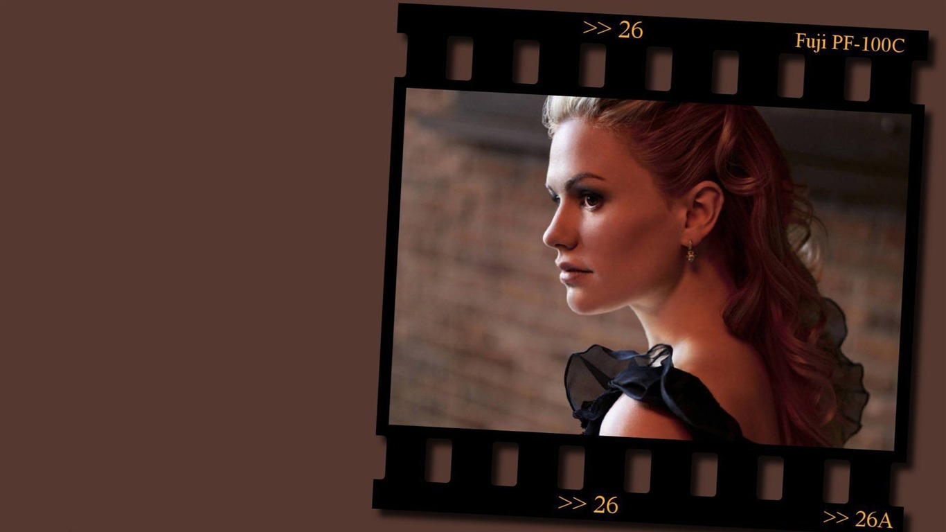 Anna Paquin hermosos fondos de escritorio #2 - 1366x768