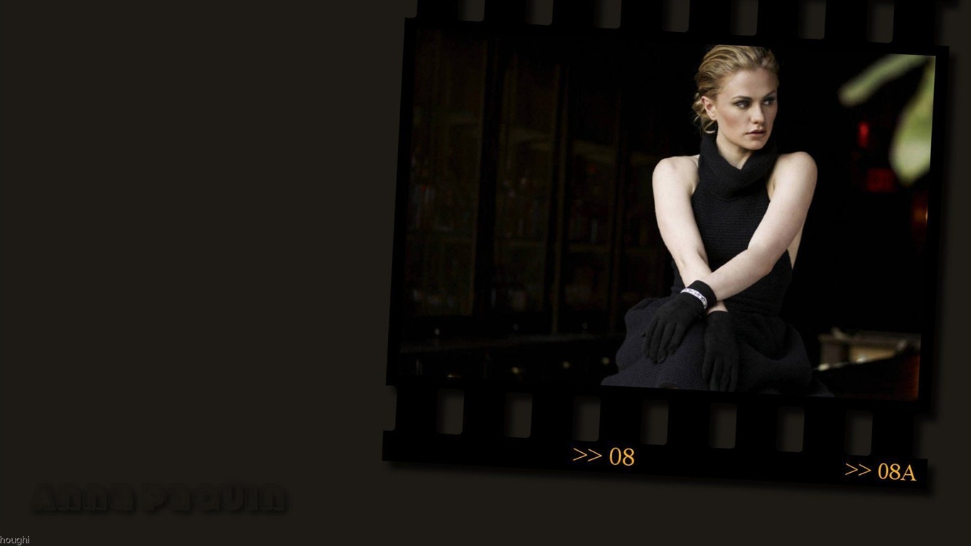 Anna Paquin krásnou tapetu #4 - 1366x768