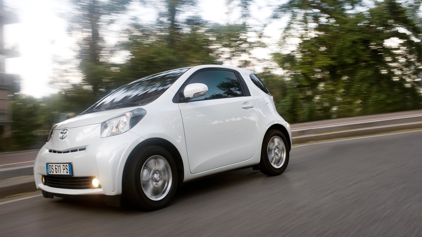 Toyota iQ - 2009 HD tapetu (1) #12 - 1366x768