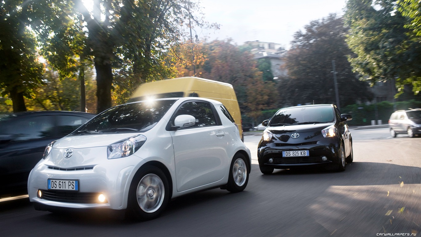 Toyota iQ - 2009 HD tapetu (1) #14 - 1366x768