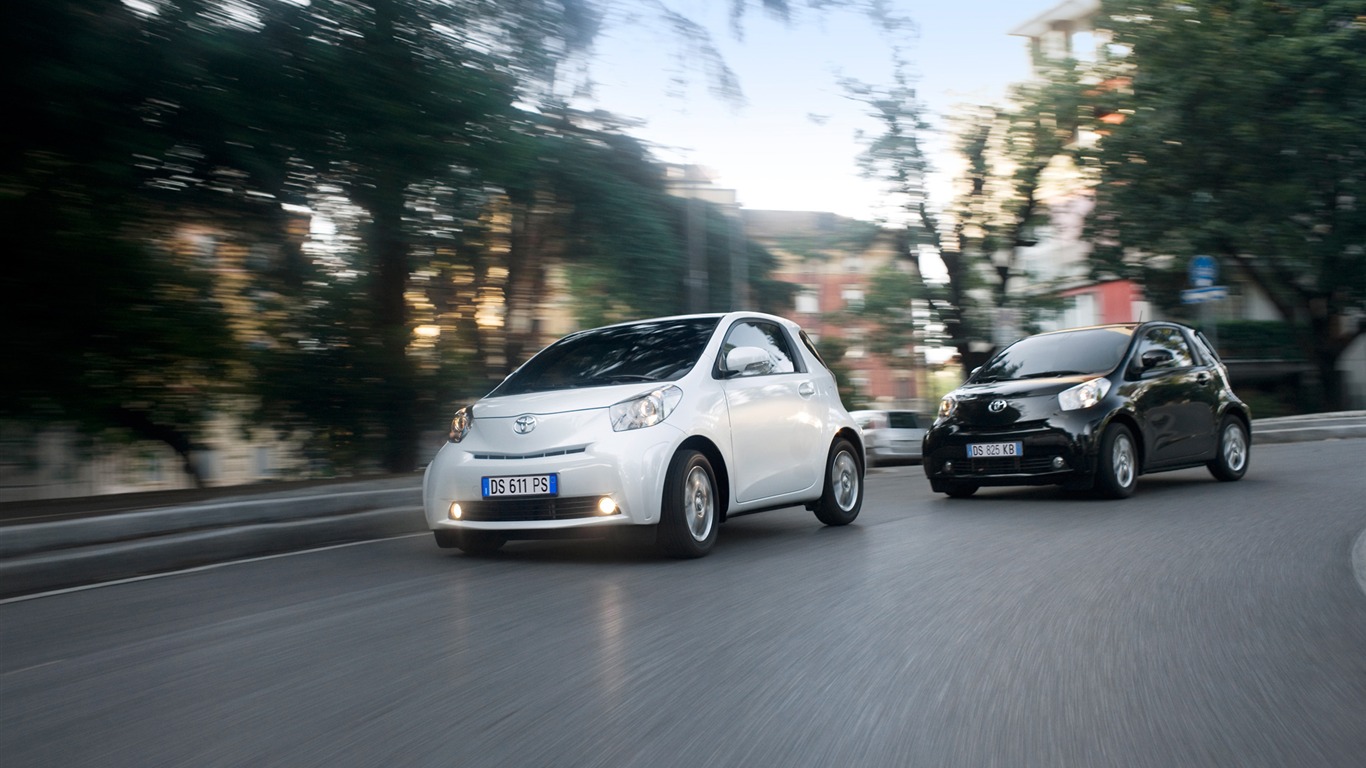 Toyota iQ - 2009 HD tapetu (1) #15 - 1366x768