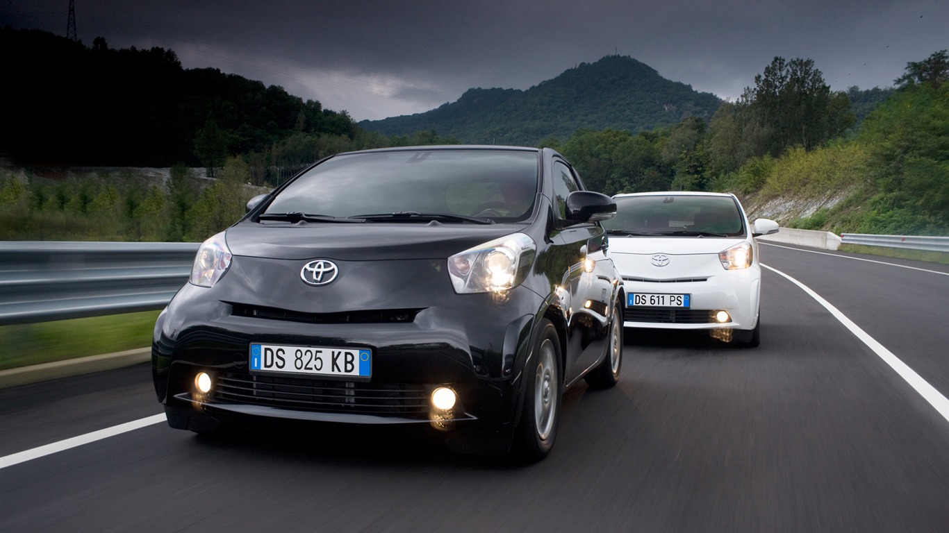 Toyota iQ - 2009 HD tapetu (1) #17 - 1366x768