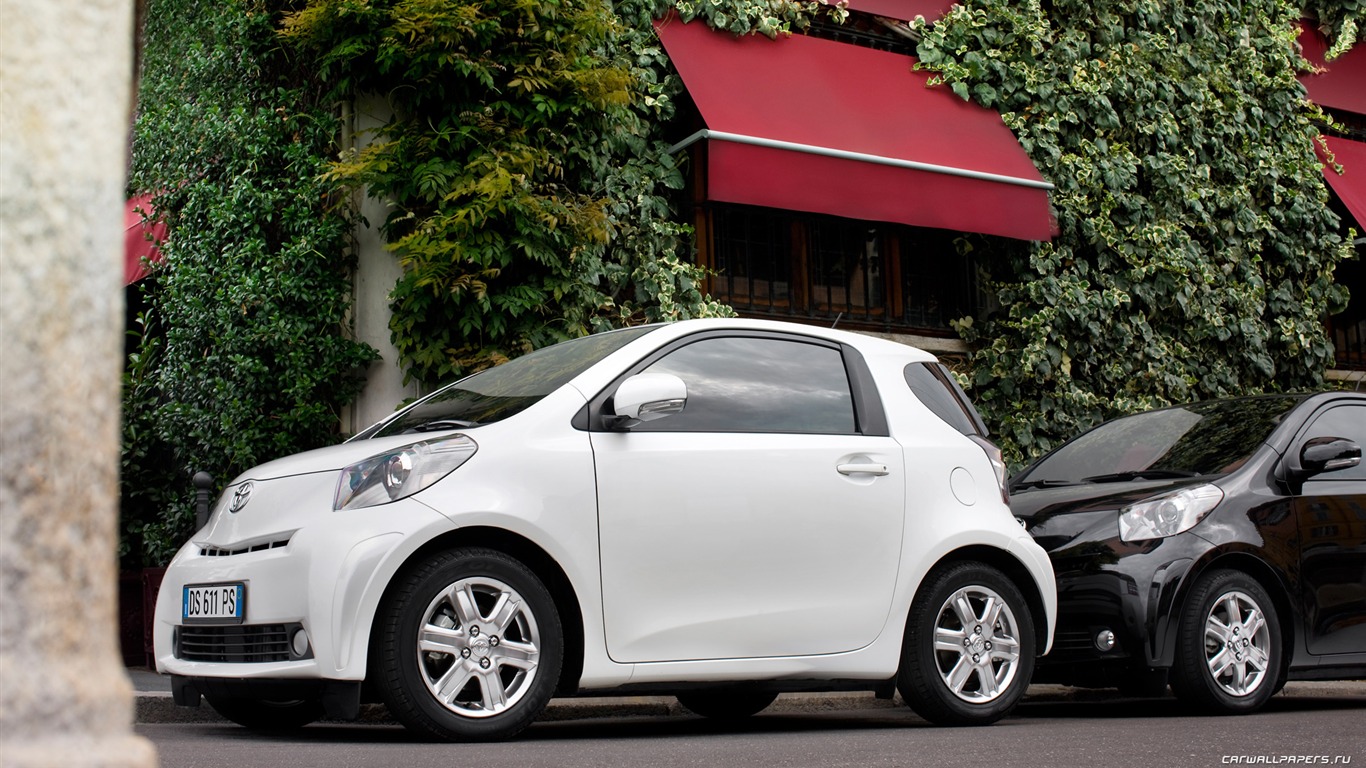 Toyota iQ - 2009 HD tapetu (1) #30 - 1366x768