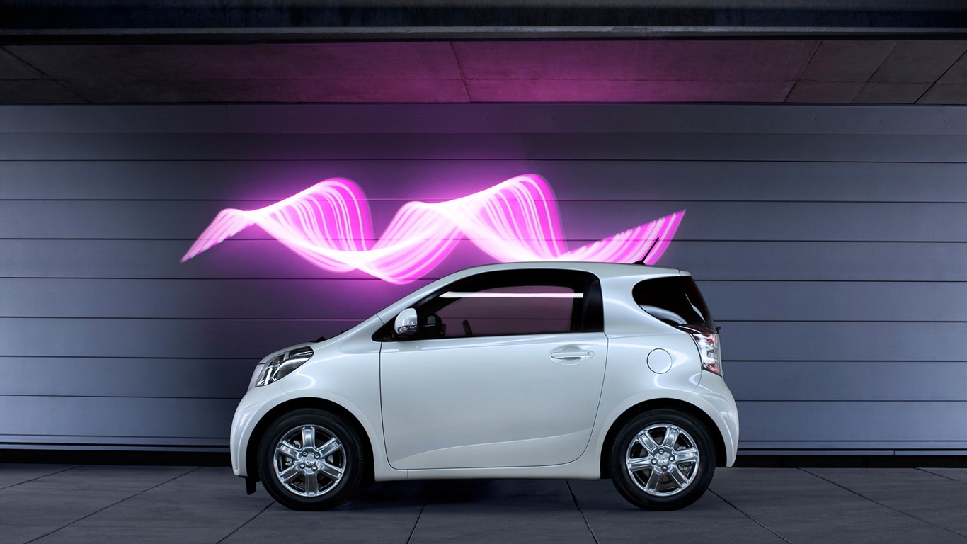 Toyota iQ - 2009 HD tapetu (1) #36 - 1366x768