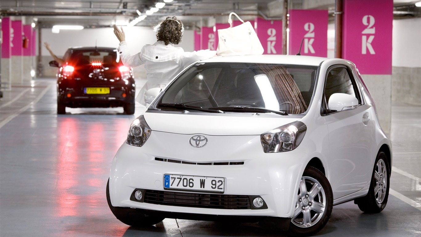 Toyota iQ - 2009 fonds d'écran HD (2) #30 - 1366x768