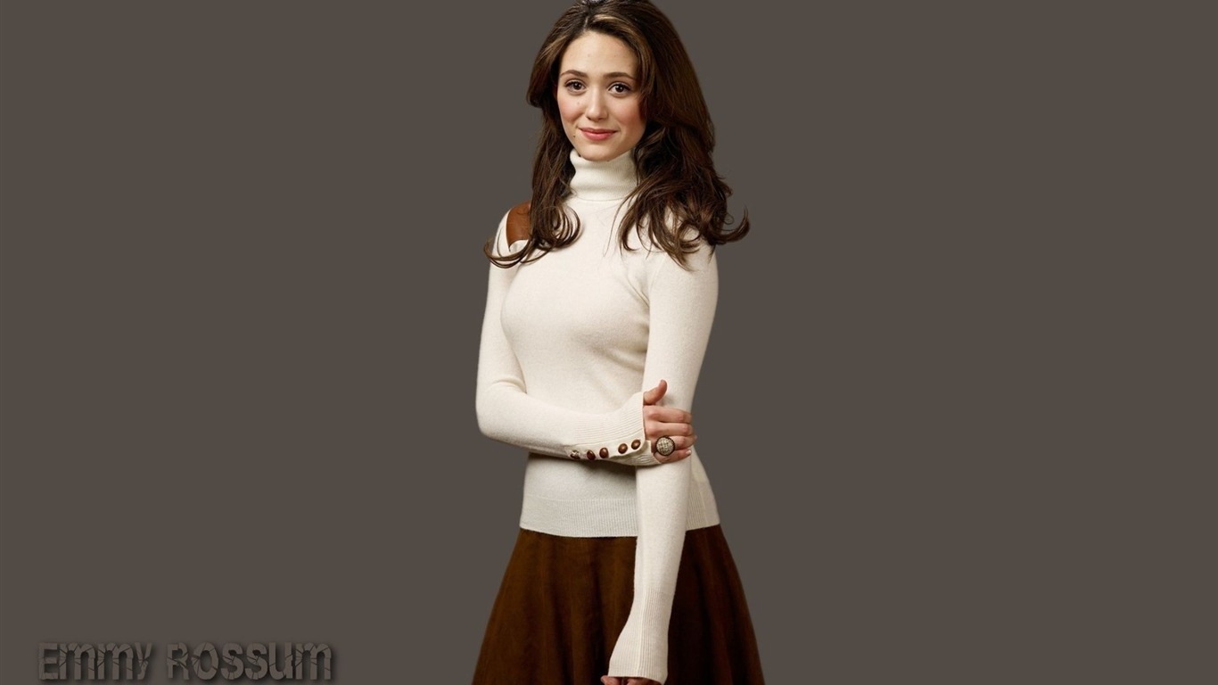Emmy Rossum 埃米·羅森 美女壁紙 #5 - 1366x768