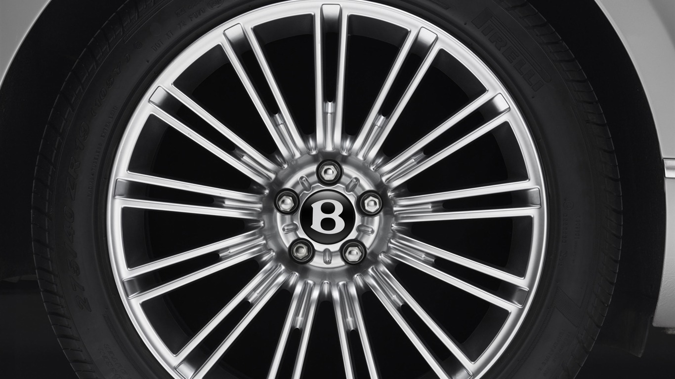 Bentley Continental Flying Spur Speed - 2008 HD tapetu #19 - 1366x768