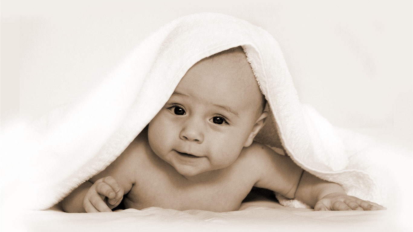 Cute Baby Tapety na plochu (1) #16 - 1366x768