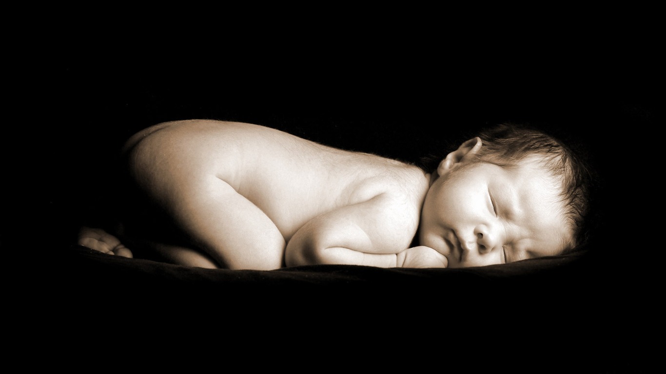 可愛Baby 壁紙(一) #19 - 1366x768