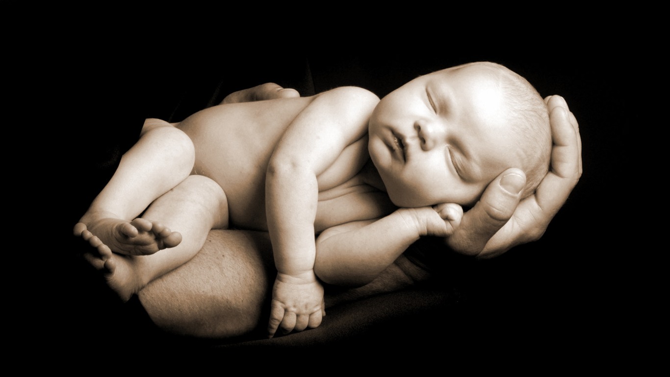 可愛Baby 壁紙(一) #20 - 1366x768