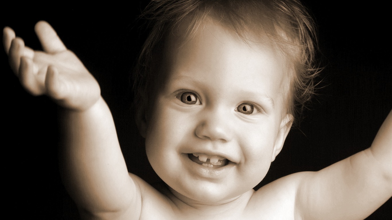 Cute Baby Tapety na plochu (2) #1 - 1366x768