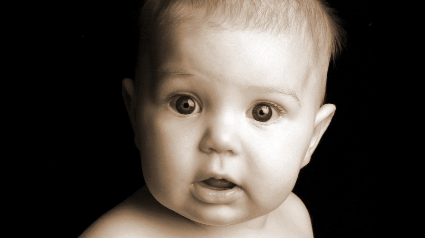 Cute Baby Wallpapers (2) #14 - 1366x768