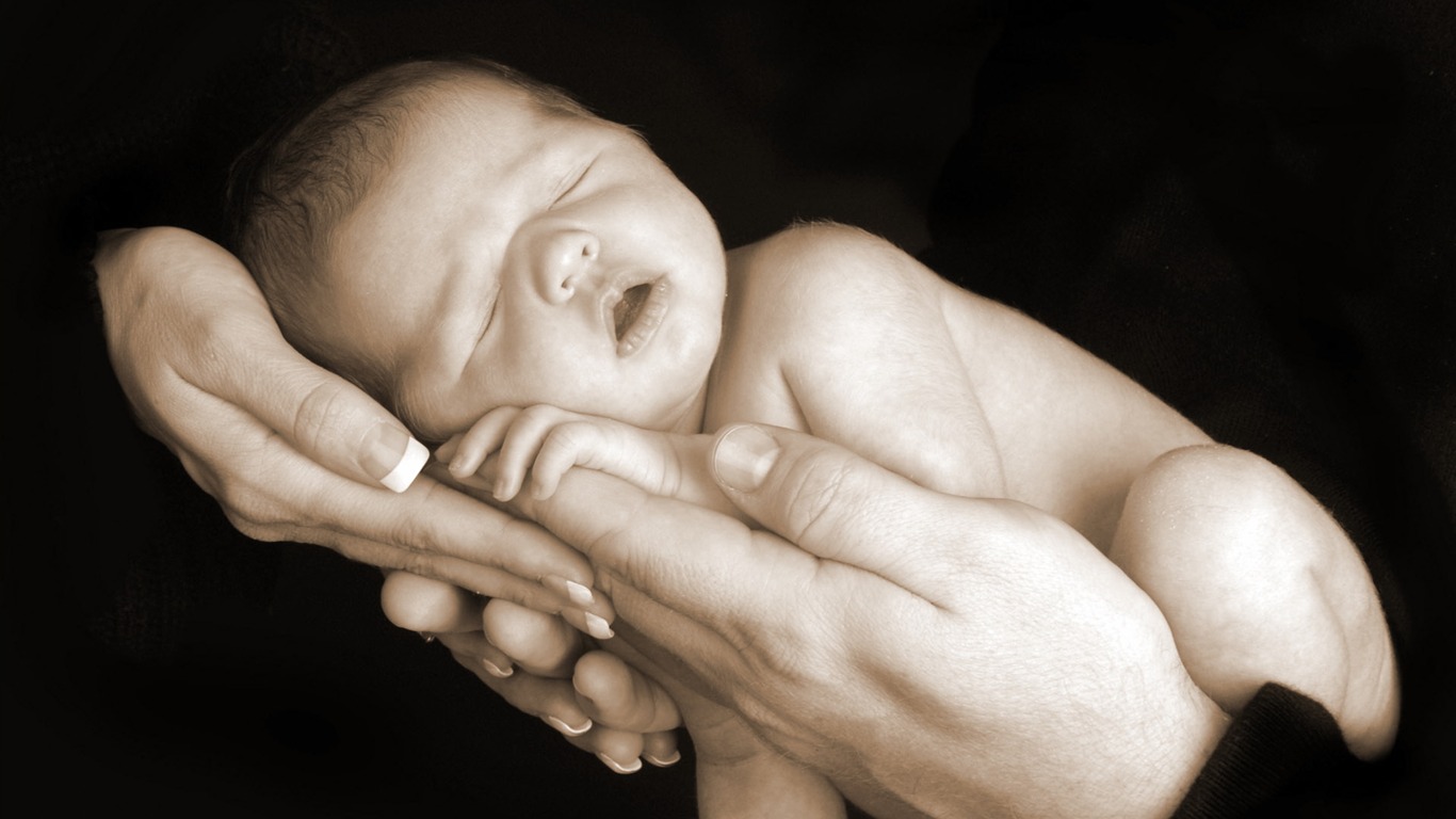Cute Baby Wallpapers (2) #20 - 1366x768