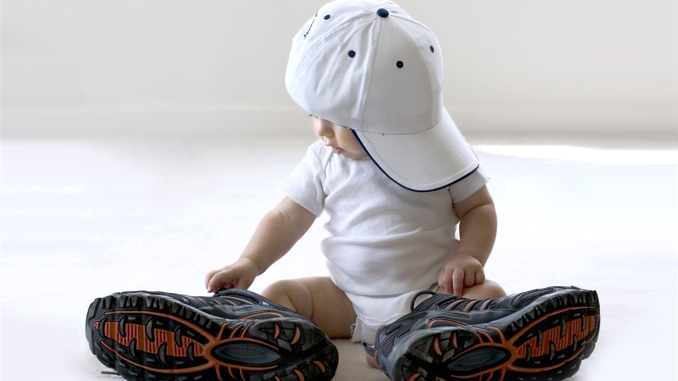 可愛Baby 壁紙(三) #8 - 1366x768