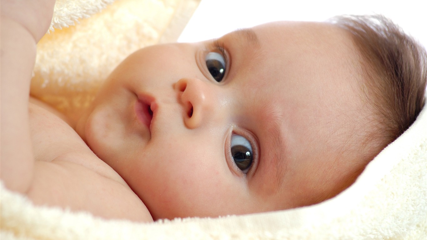 可愛Baby 壁紙(三) #13 - 1366x768