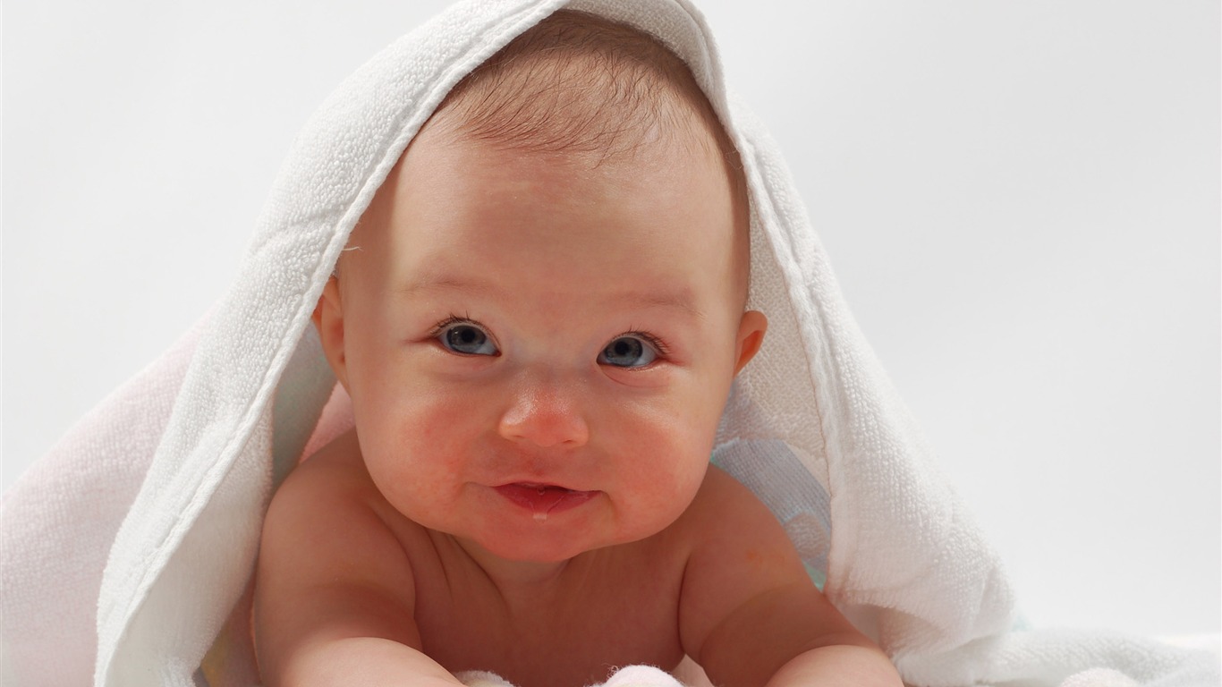 可愛Baby 壁紙(四) #3 - 1366x768