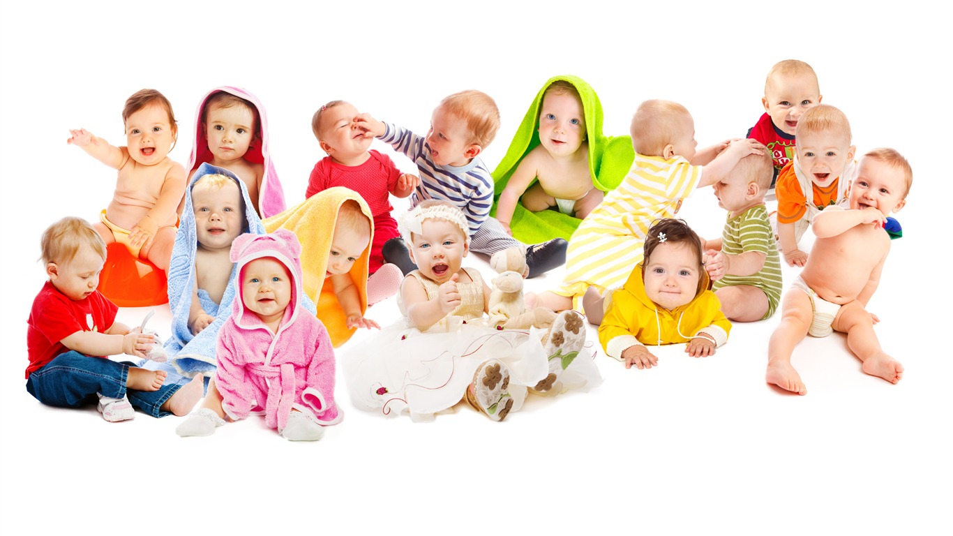Cute Fondos de bebé (4) #7 - 1366x768