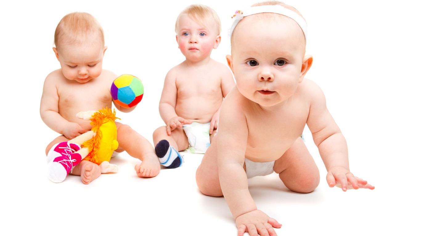 Cute Baby Tapety na plochu (4) #8 - 1366x768