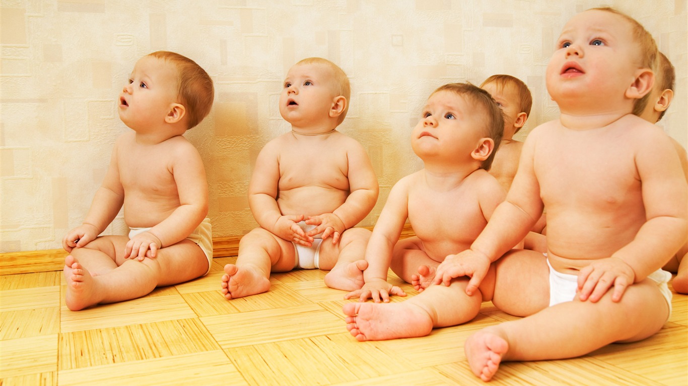 可愛Baby 壁紙(四) #20 - 1366x768