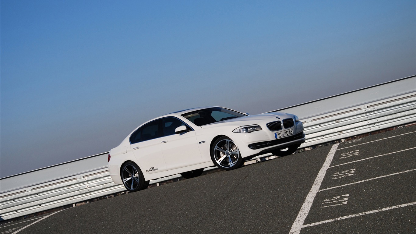 교류 Schnitzer BMW의 5 시리즈 F10을 - 2010의 HD 벽지 #2 - 1366x768