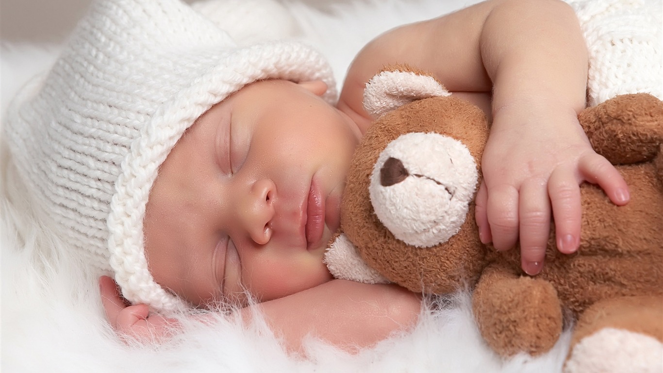 Cute Baby Tapety na plochu (5) #3 - 1366x768