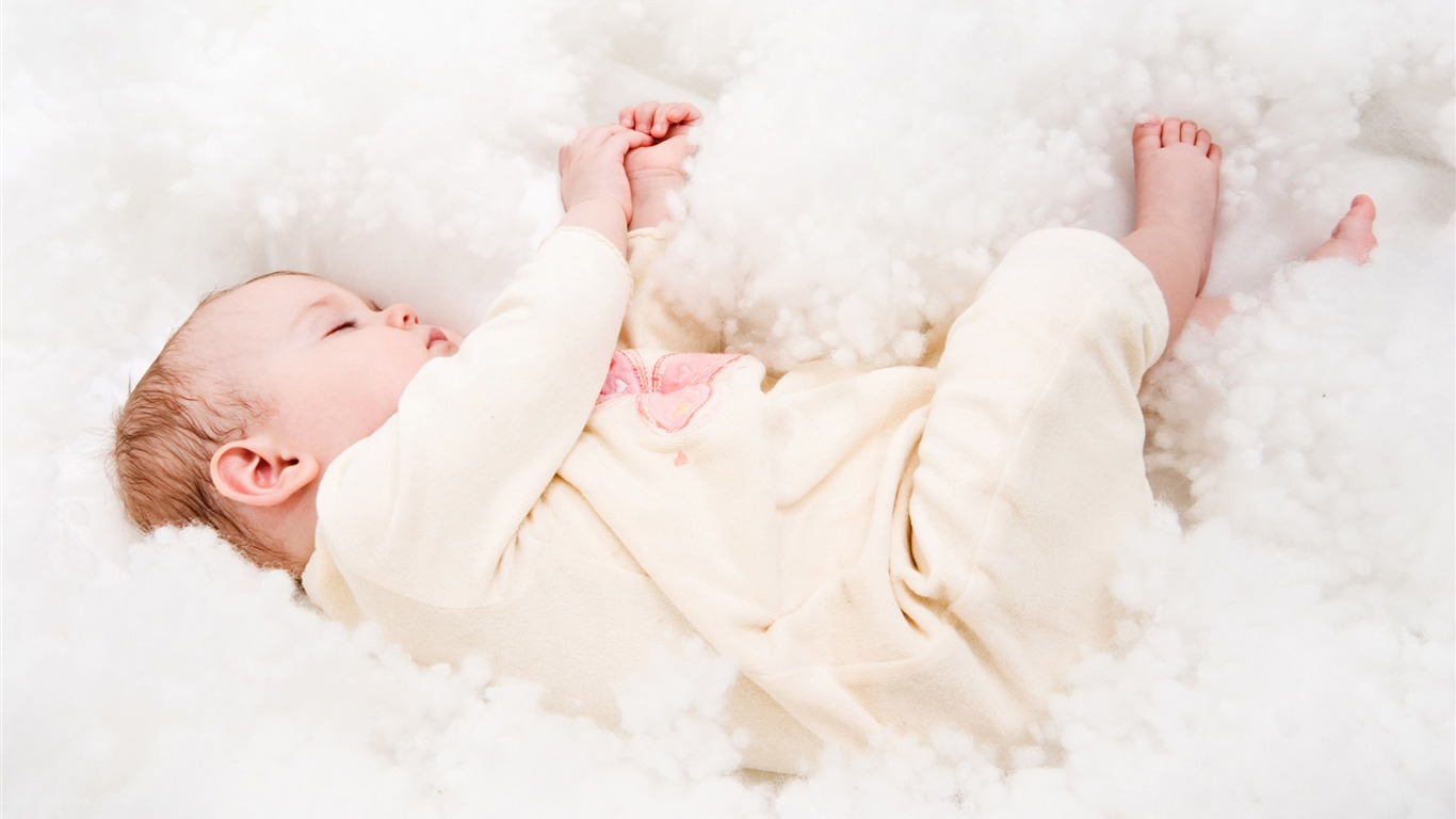 可愛Baby 壁紙(五) #11 - 1366x768