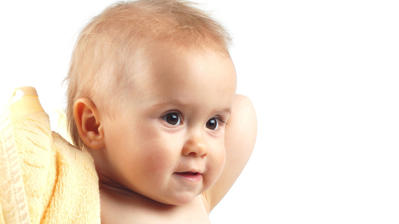 Cute Baby-Hintergründe (5) #18 - 1366x768