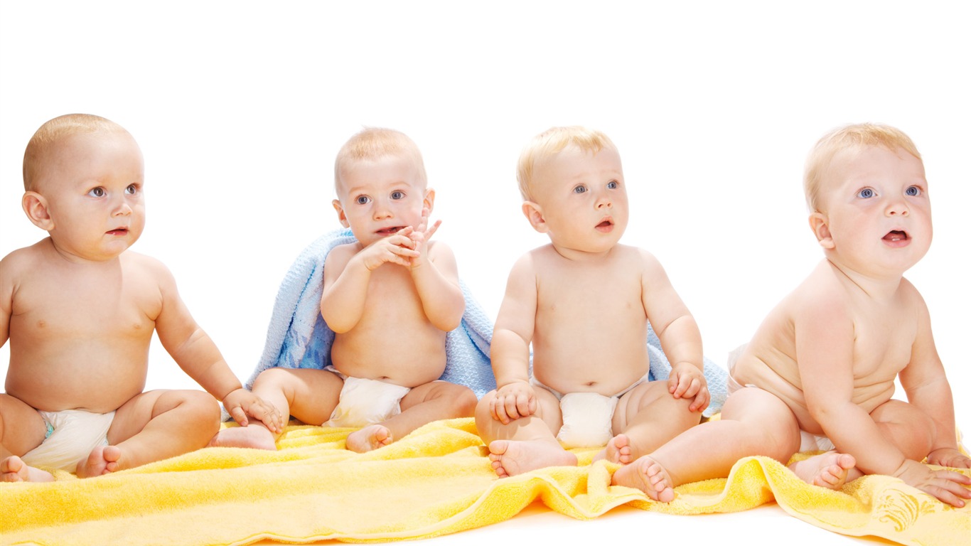 Cute Baby Wallpapers (5) #19 - 1366x768