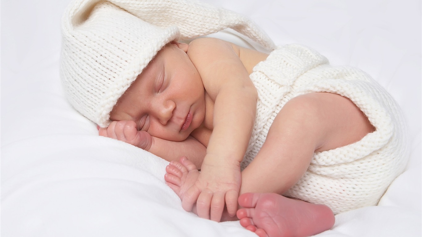 可愛Baby 壁紙(五) #20 - 1366x768