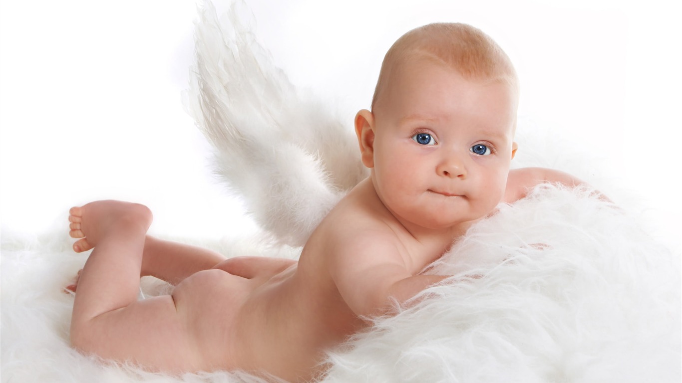 可愛Baby 壁紙(六) #20 - 1366x768