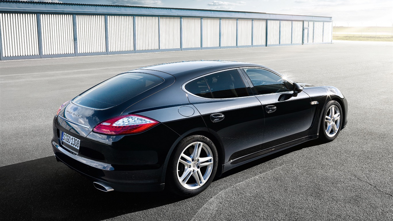 포르쉐 Panamera 4-2010의 HD 벽지 #6 - 1366x768