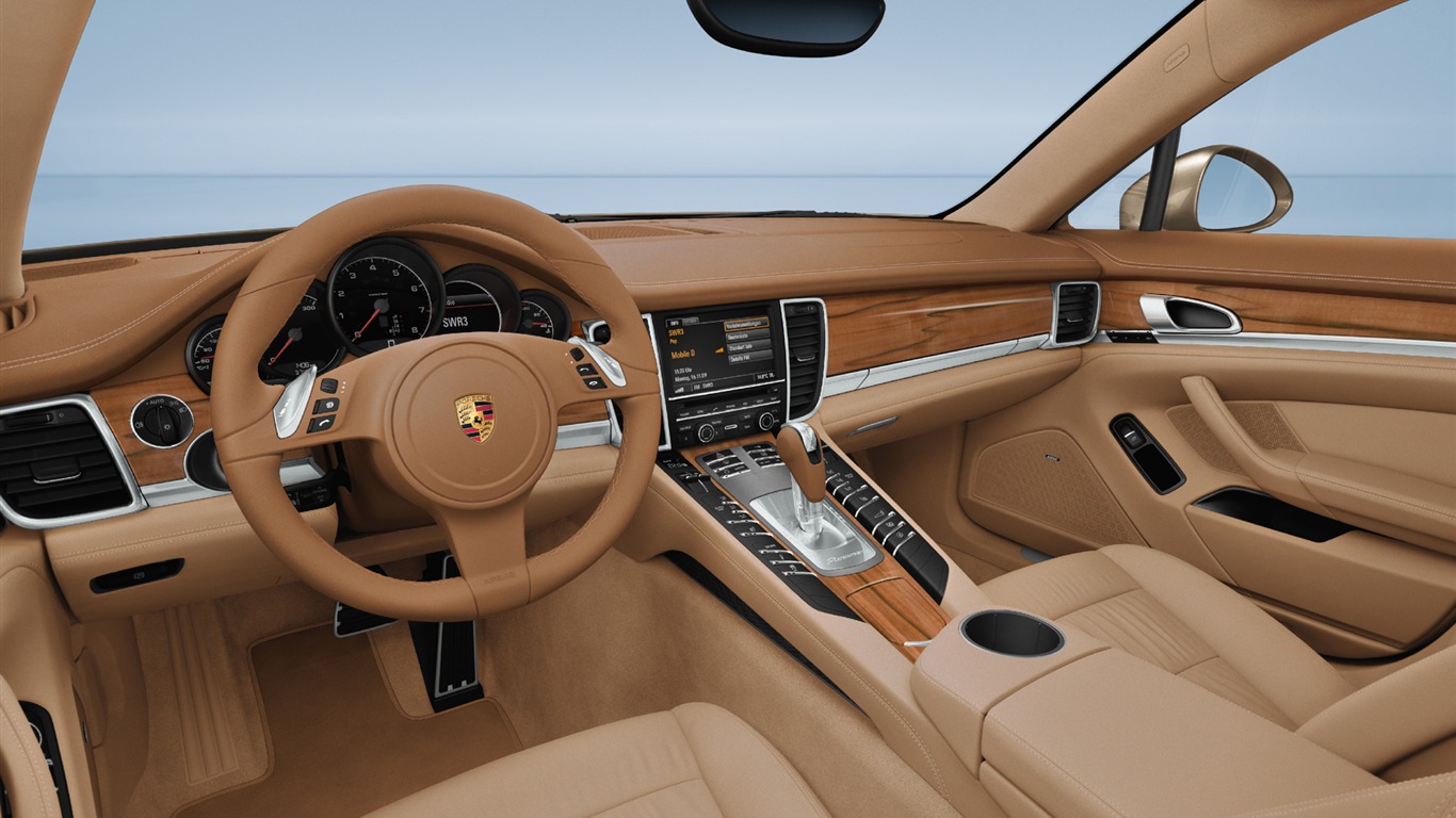 포르쉐 Panamera 4-2010의 HD 벽지 #7 - 1366x768