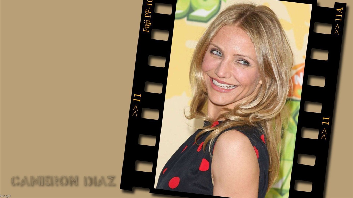 Cameron Diaz 卡梅隆·迪亞茲 美女壁紙(二) #3 - 1366x768